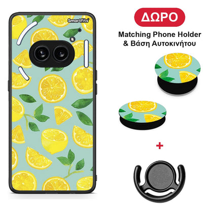 Lemons - Nothing Phone 2a θήκη + Δώρο Phone Holder & Βάση Αυτοκινήτου