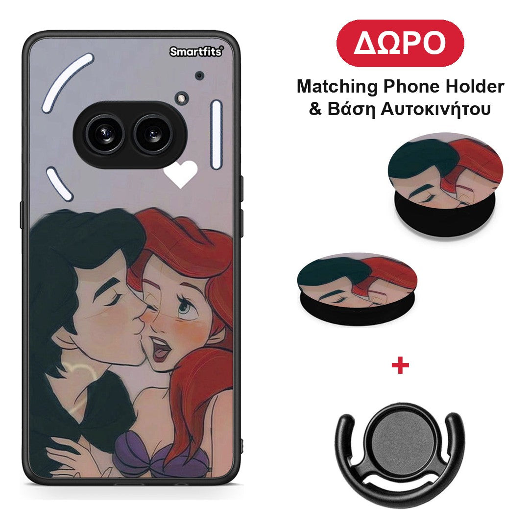 Mermaid Couple - Nothing Phone 2a θήκη + Δώρο Phone Holder & Βάση Αυτοκινήτου