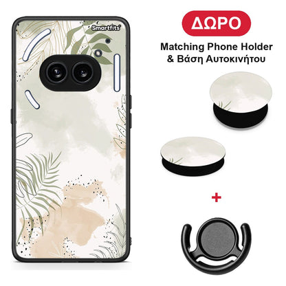 Nude Plants - Nothing Phone 2a θήκη + Δώρο Phone Holder & Βάση Αυτοκινήτου