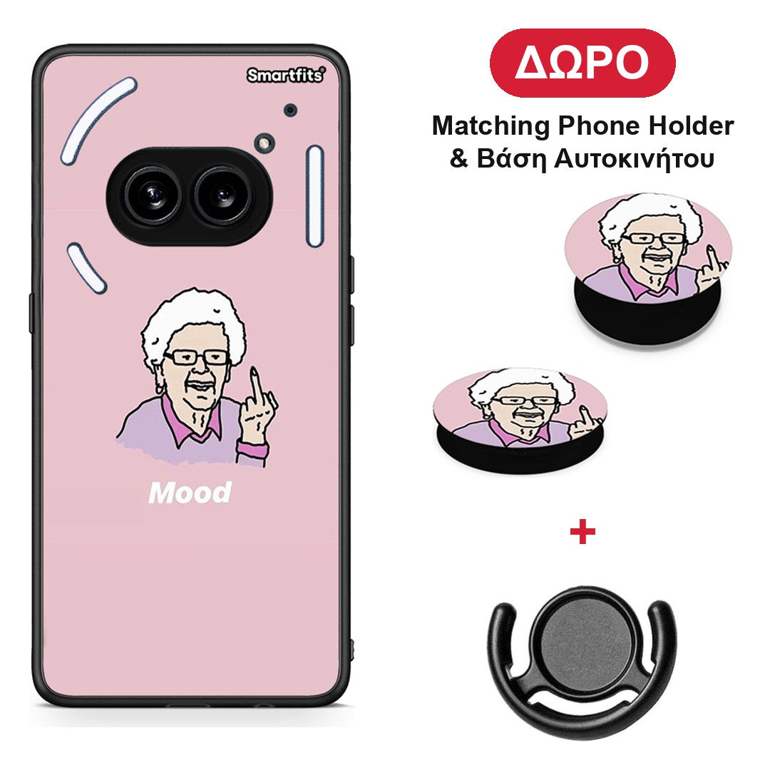 PopArt Mood - Nothing Phone 2a θήκη + Δώρο Phone Holder & Βάση Αυτοκινήτου