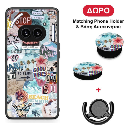 Summer Vibes - Nothing Phone 2a θήκη + Δώρο Phone Holder & Βάση Αυτοκινήτου