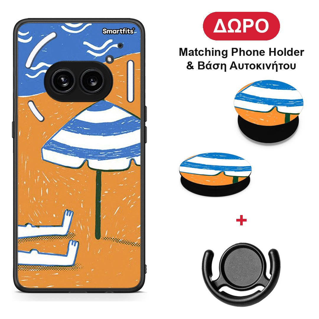 Summering - Nothing Phone 2a θήκη + Δώρο Phone Holder & Βάση Αυτοκινήτου