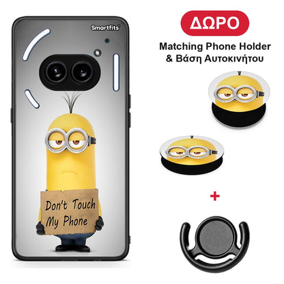 Text Minion - Nothing Phone 2a θήκη + Δώρο Phone Holder & Βάση Αυτοκινήτου