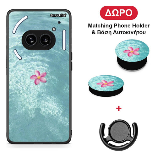 Water Flower - Nothing Phone 2a θήκη + Δώρο Phone Holder & Βάση Αυτοκινήτου