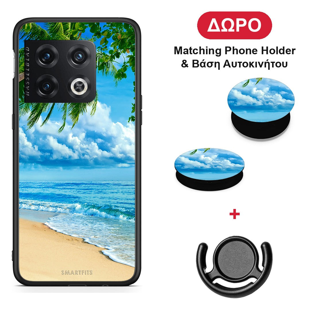 Beautiful Beach - OnePlus 10 Pro θήκη + Δώρο Phone Holder & Βάση Αυτοκινήτου
