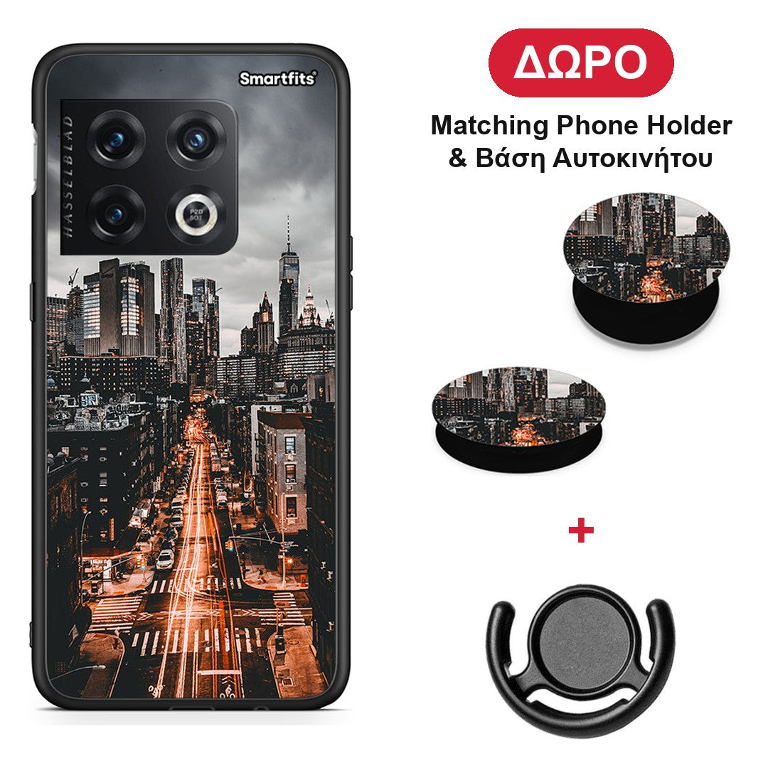 City Lights - OnePlus 10 Pro θήκη + Δώρο Phone Holder & Βάση Αυτοκινήτου