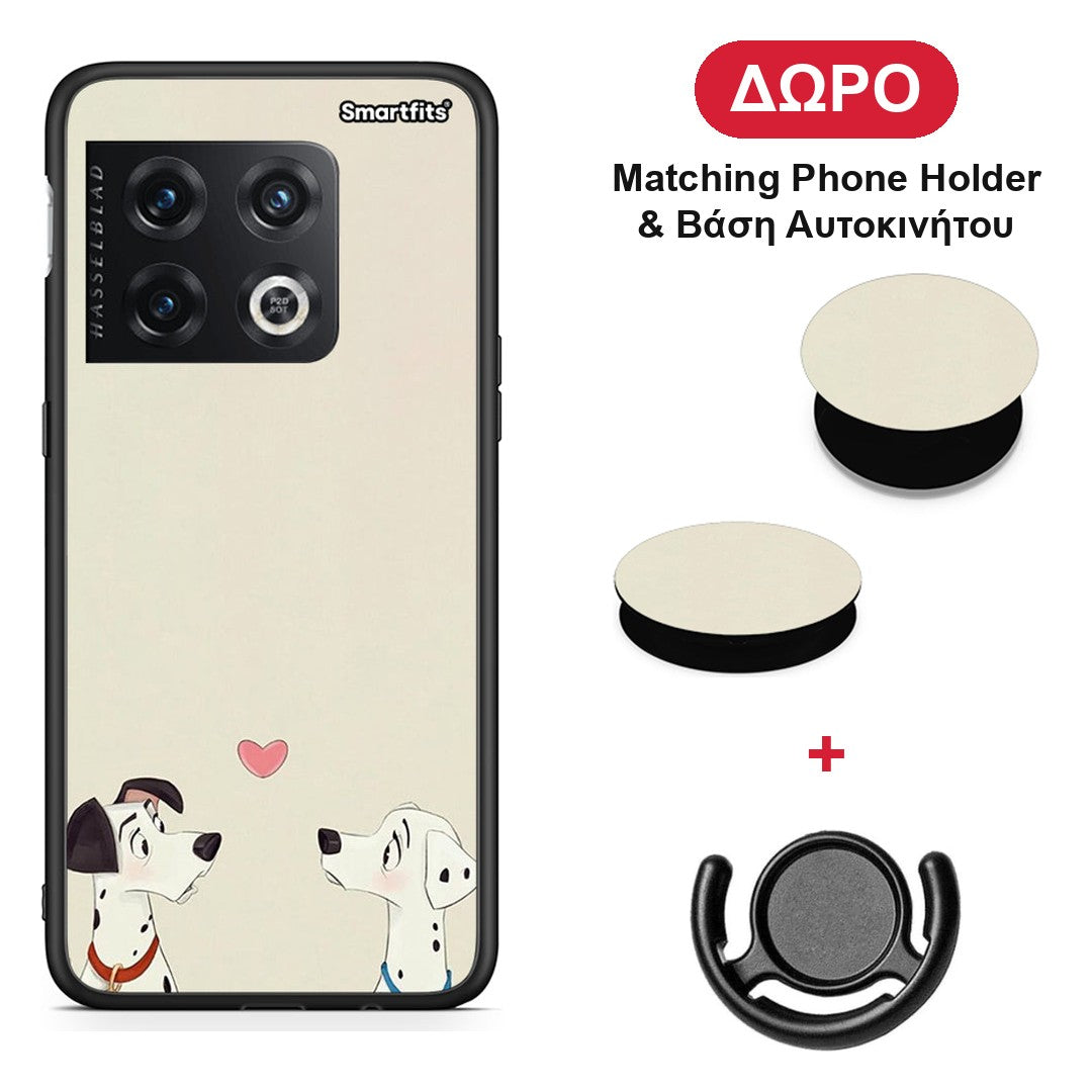 Dalmatians Love - OnePlus 10 Pro θήκη + Δώρο Phone Holder & Βάση Αυτοκινήτου