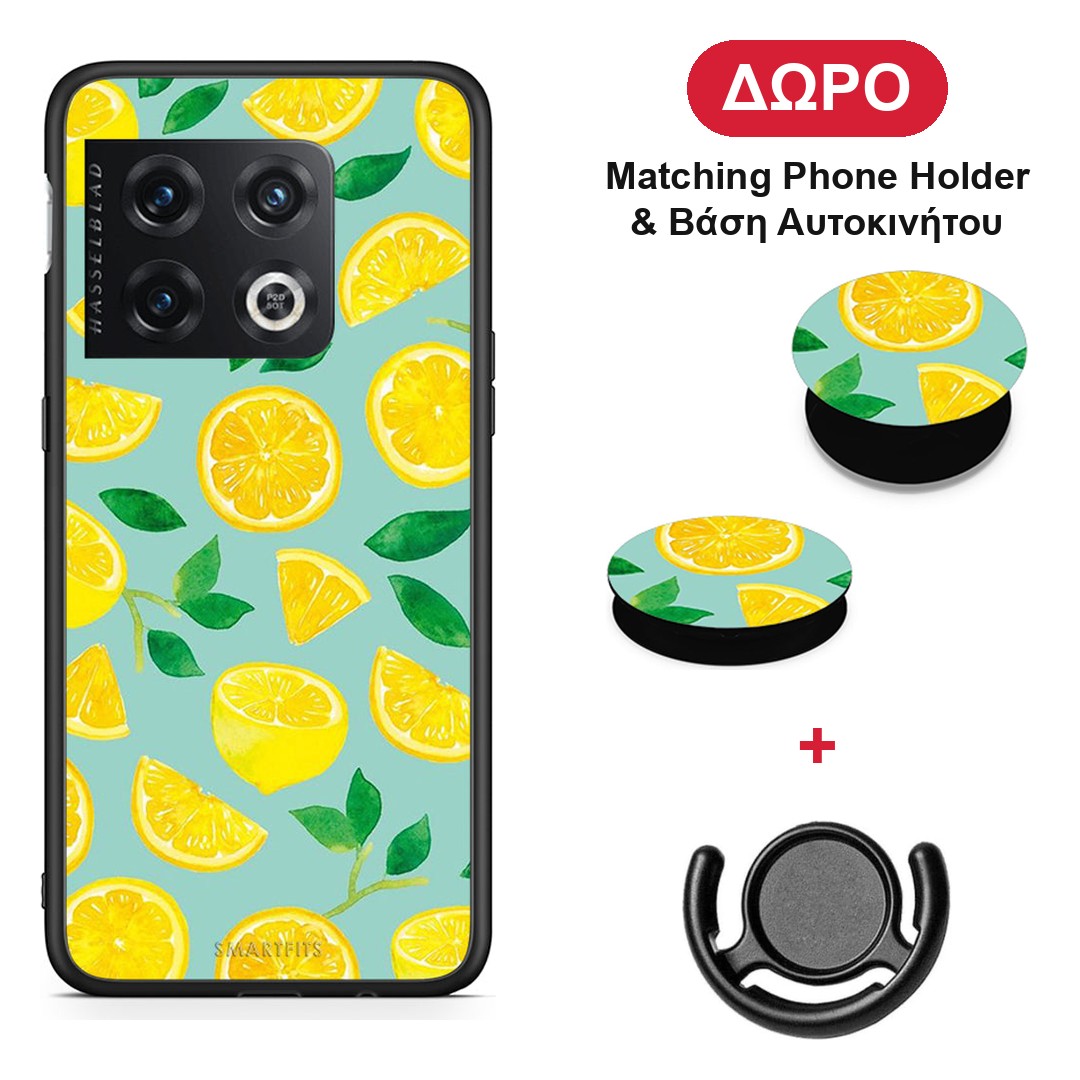 Lemons - OnePlus 10 Pro θήκη + Δώρο Phone Holder & Βάση Αυτοκινήτου