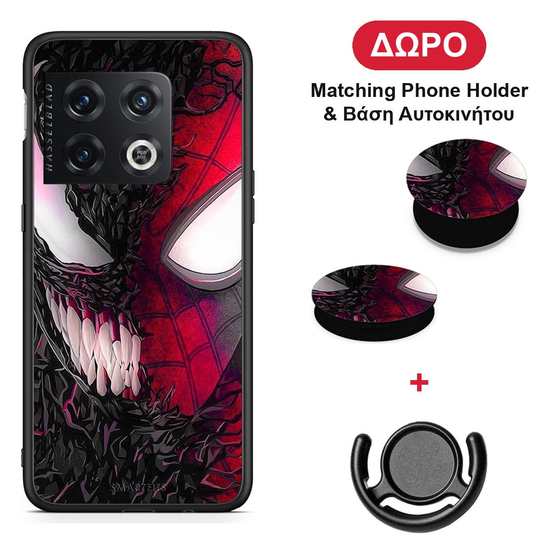 PopArt SpiderVenom - OnePlus 10 Pro θήκη + Δώρο Phone Holder & Βάση Αυτοκινήτου