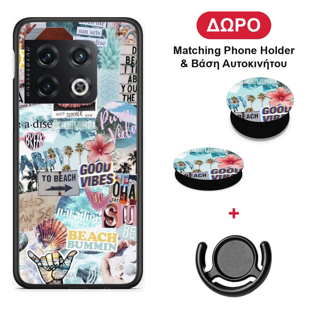 Summer Vibes - OnePlus 10 Pro θήκη + Δώρο Phone Holder & Βάση Αυτοκινήτου