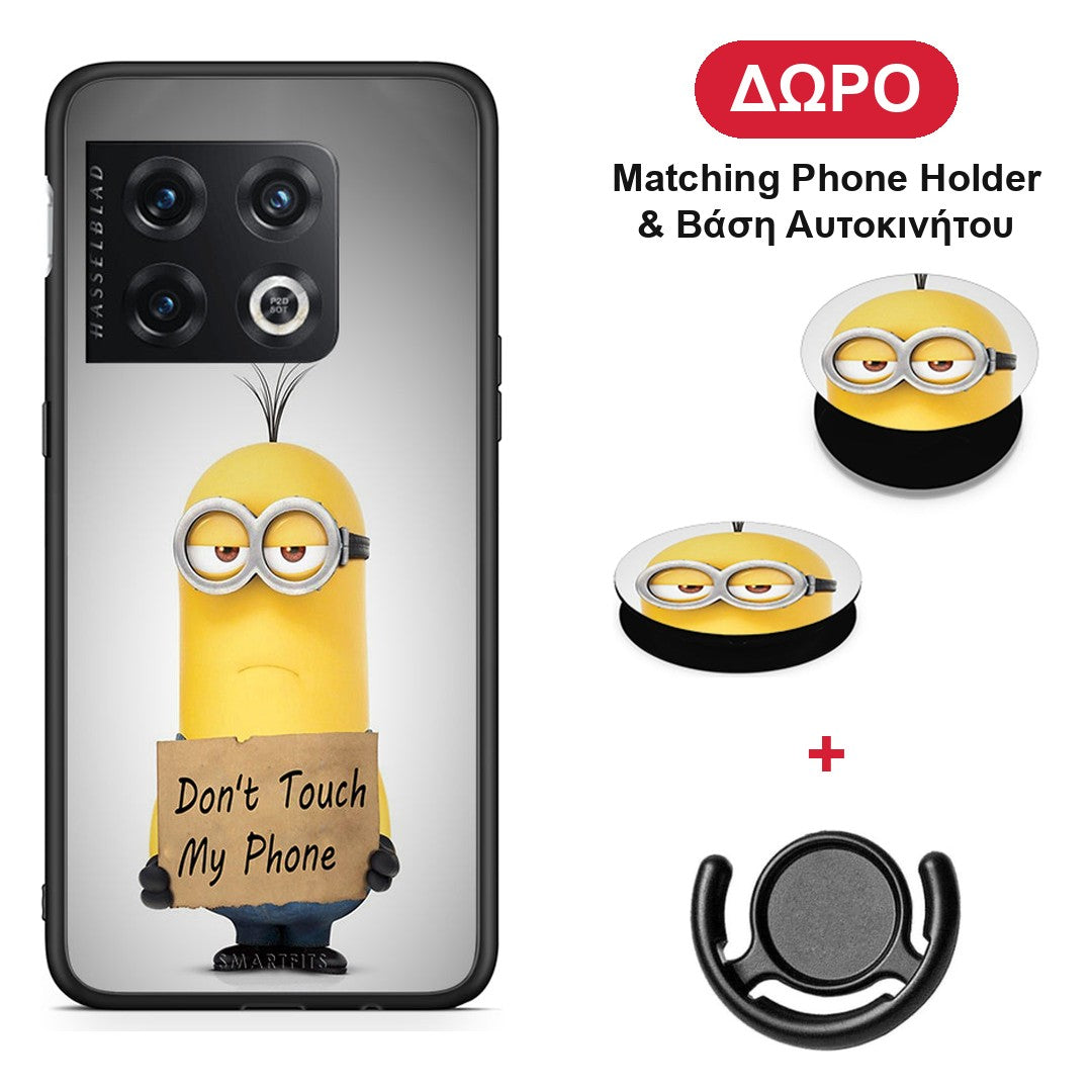 Text Minion - OnePlus 10 Pro θήκη + Δώρο Phone Holder & Βάση Αυτοκινήτου