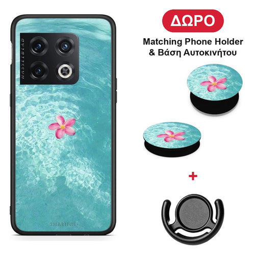 Water Flower - OnePlus 10 Pro θήκη + Δώρο Phone Holder & Βάση Αυτοκινήτου