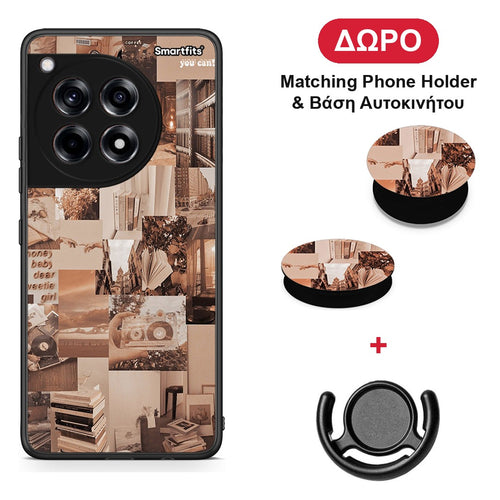 Collage You Can - OnePlus 12R 5G θήκη + Δώρο Phone Holder & Βάση Αυτοκινήτου