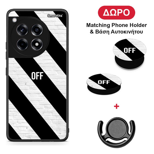 Get Off - OnePlus 12R 5G θήκη + Δώρο Phone Holder & Βάση Αυτοκινήτου