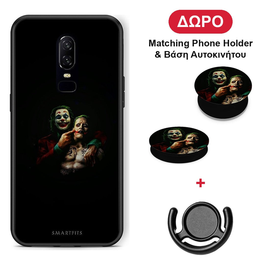 Hero Clown - OnePlus 6 θήκη + Δώρο Phone Holder & Βάση Αυτοκινήτου