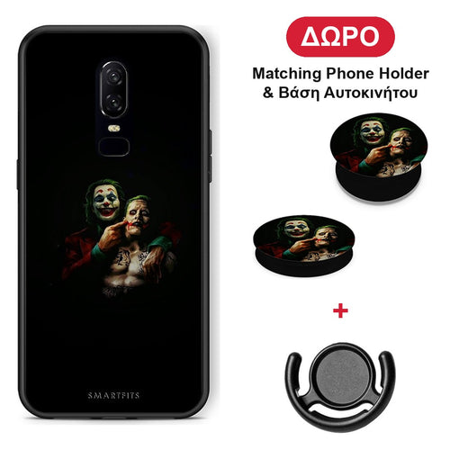 Hero Clown - OnePlus 6 θήκη + Δώρο Phone Holder & Βάση Αυτοκινήτου