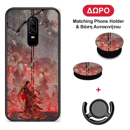 Nezuko Kamado - OnePlus 6 θήκη + Δώρο Phone Holder & Βάση Αυτοκινήτου
