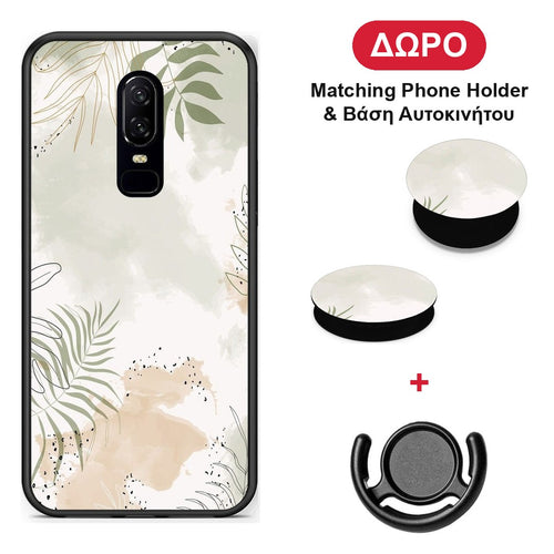 Nude Plants - OnePlus 6 θήκη + Δώρο Phone Holder & Βάση Αυτοκινήτου