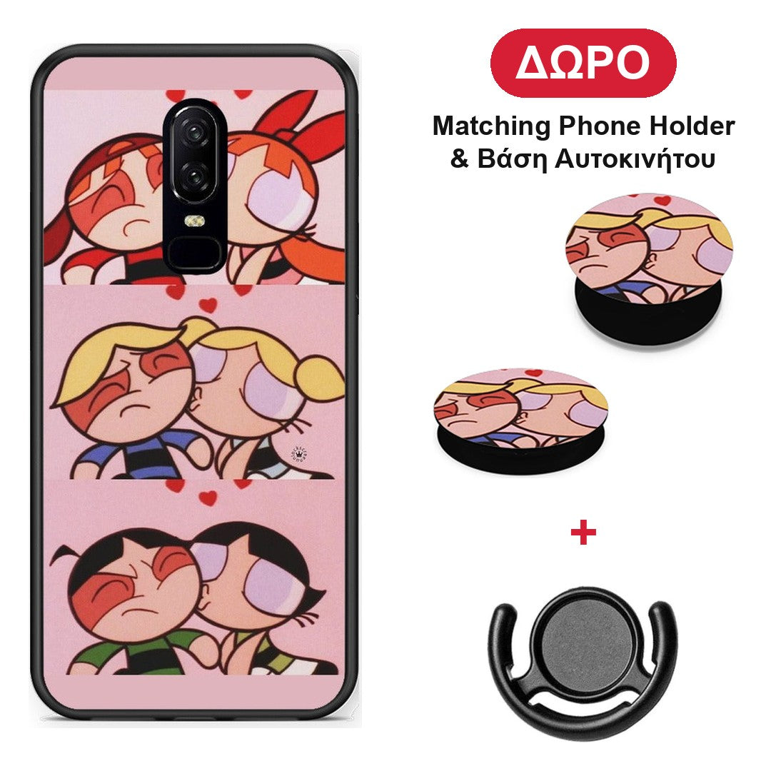 Puff Love - OnePlus 6 θήκη + Δώρο Phone Holder & Βάση Αυτοκινήτου