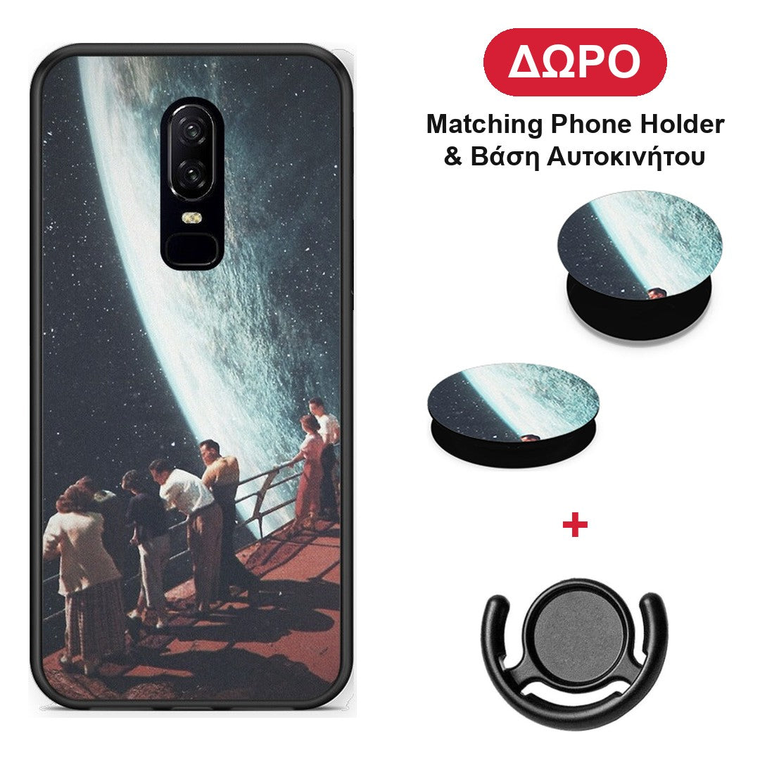 Surreal View - OnePlus 6 θήκη + Δώρο Phone Holder & Βάση Αυτοκινήτου