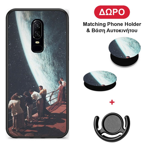 Surreal View - OnePlus 6 θήκη + Δώρο Phone Holder & Βάση Αυτοκινήτου