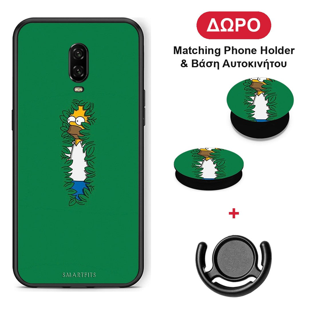 Bush Man - OnePlus 6T θήκη + Δώρο Phone Holder & Βάση Αυτοκινήτου