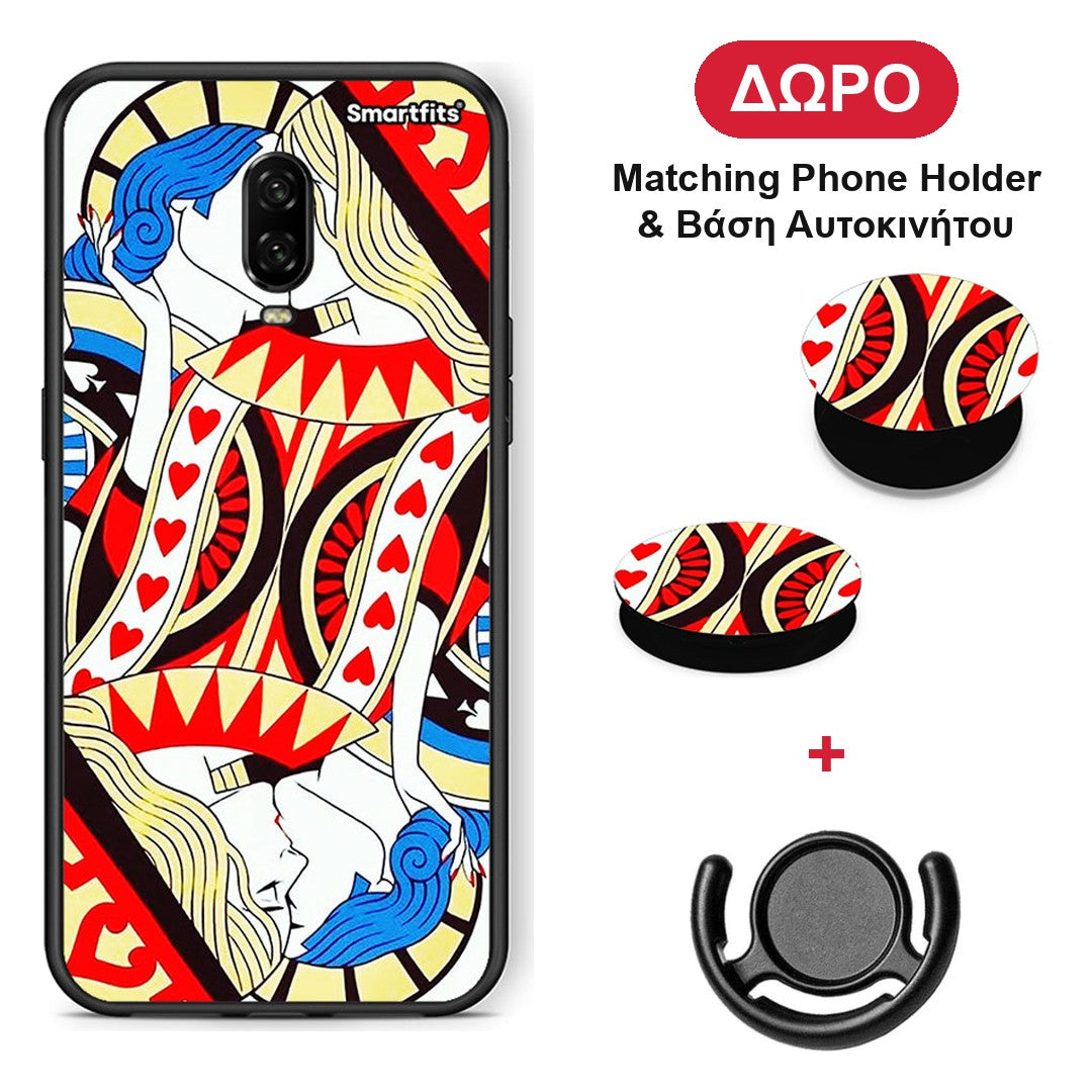 Card Love - OnePlus 6T θήκη + Δώρο Phone Holder & Βάση Αυτοκινήτου