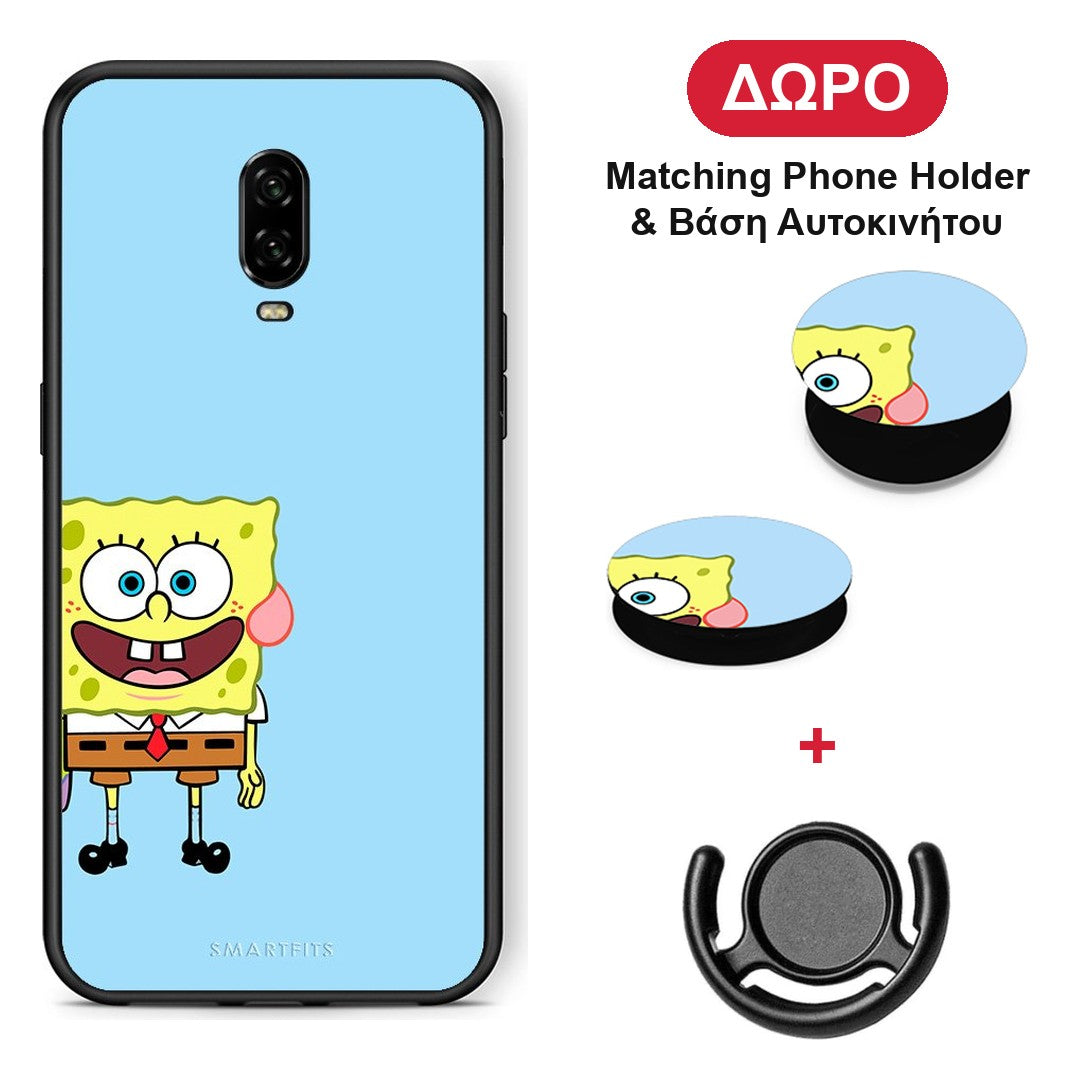 Friends Bob - OnePlus 6T θήκη + Δώρο Phone Holder & Βάση Αυτοκινήτου