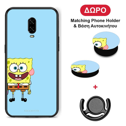Friends Bob - OnePlus 6T θήκη + Δώρο Phone Holder & Βάση Αυτοκινήτου