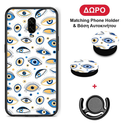 Ftou Ftou - OnePlus 6T θήκη + Δώρο Phone Holder & Βάση Αυτοκινήτου