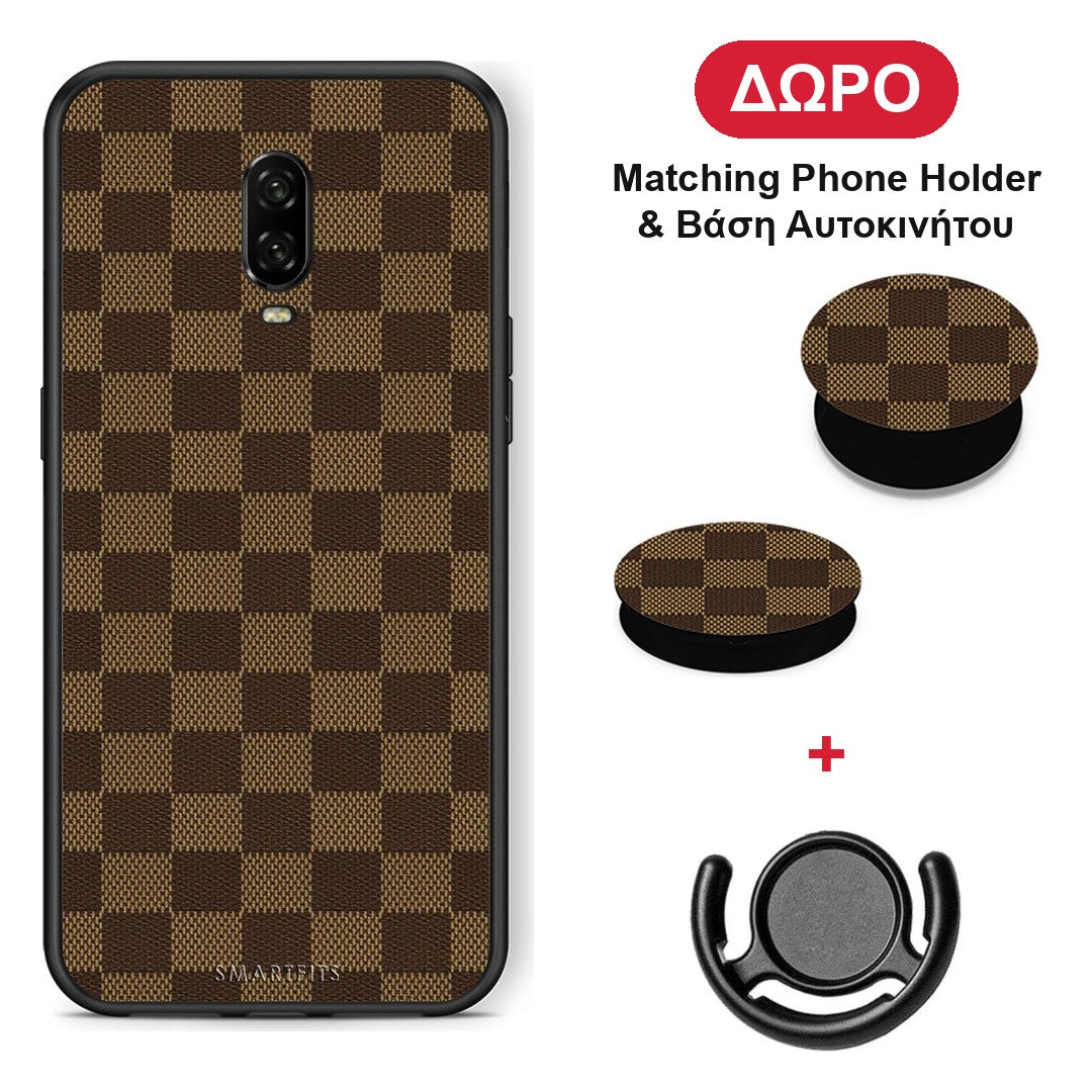 Designer Glamour - OnePlus 6T θήκη + Δώρο Phone Holder & Βάση Αυτοκινήτου