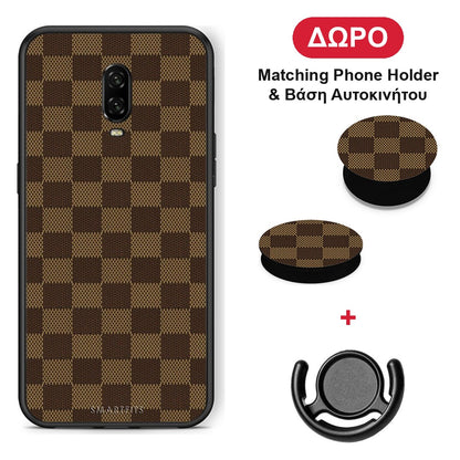 Designer Glamour - OnePlus 6T θήκη + Δώρο Phone Holder & Βάση Αυτοκινήτου