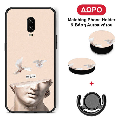 In Love - OnePlus 6T θήκη + Δώρο Phone Holder & Βάση Αυτοκινήτου