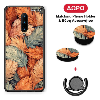 Autumn Leaves - OnePlus 7 Pro θήκη + Δώρο Phone Holder & Βάση Αυτοκινήτου