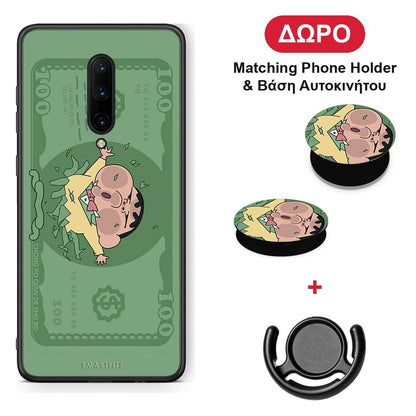 Big Money - OnePlus 7 Pro θήκη + Δώρο Phone Holder & Βάση Αυτοκινήτου