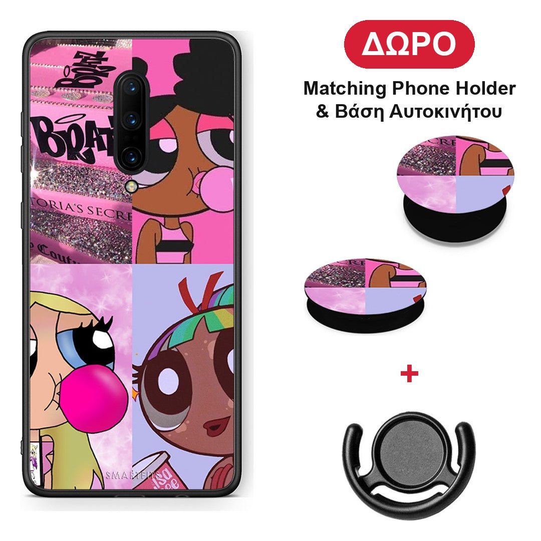 Bubble Girls - OnePlus 7 Pro θήκη + Δώρο Phone Holder & Βάση Αυτοκινήτου