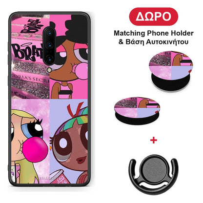 Bubble Girls - OnePlus 7 Pro θήκη + Δώρο Phone Holder & Βάση Αυτοκινήτου