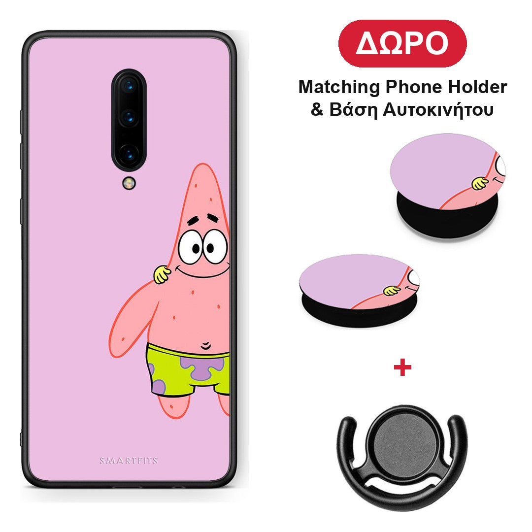 Friends Patrick - OnePlus 7 Pro θήκη + Δώρο Phone Holder & Βάση Αυτοκινήτου