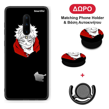 Itadori Anime - OnePlus 7 Pro θήκη + Δώρο Phone Holder & Βάση Αυτοκινήτου