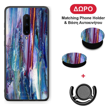 Paint Winter - OnePlus 7 Pro θήκη + Δώρο Phone Holder & Βάση Αυτοκινήτου