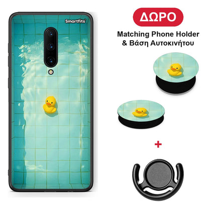 Yellow Duck - OnePlus 7 Pro θήκη + Δώρο Phone Holder & Βάση Αυτοκινήτου