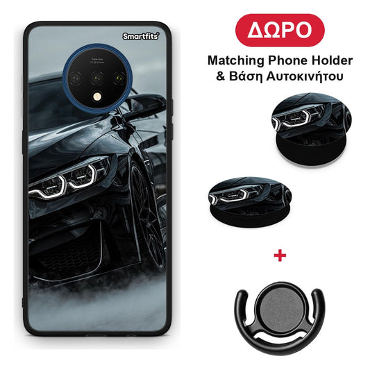 Black BMW - OnePlus 7T θήκη + Δώρο Phone Holder & Βάση Αυτοκινήτου