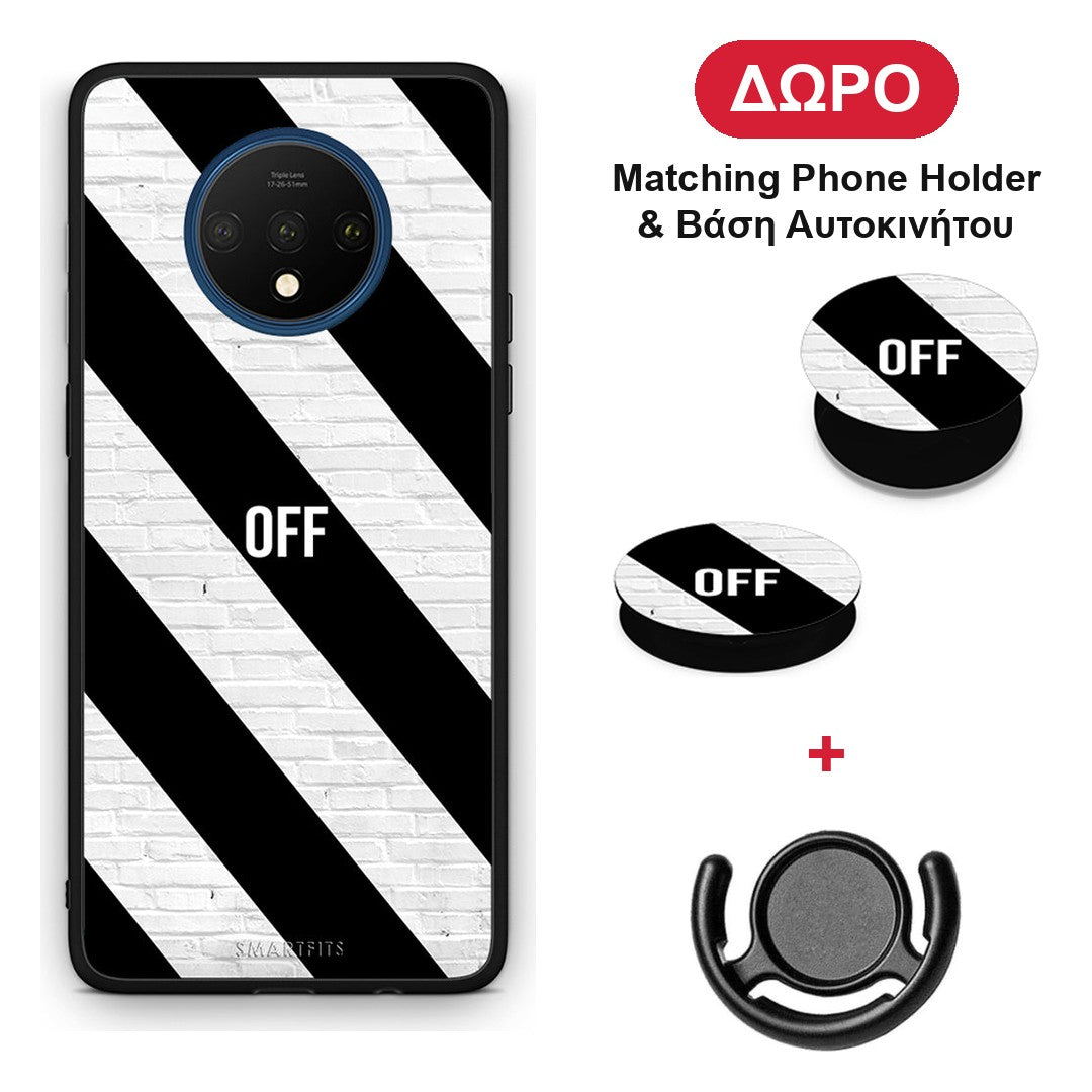 Get Off - OnePlus 7T θήκη + Δώρο Phone Holder & Βάση Αυτοκινήτου