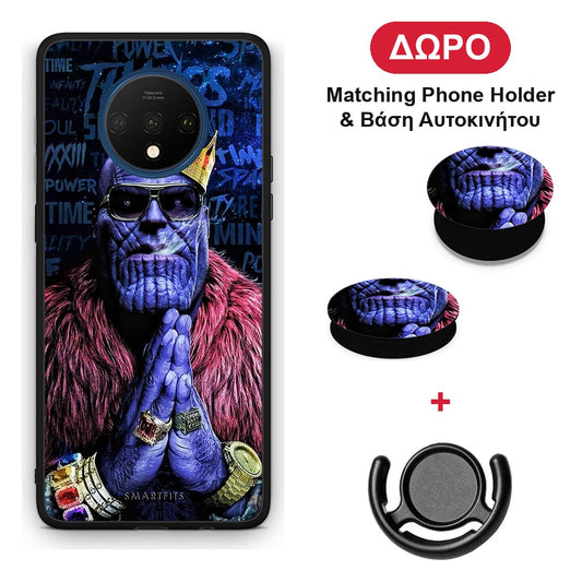 PopArt Thanos - OnePlus 7T θήκη + Δώρο Phone Holder & Βάση Αυτοκινήτου