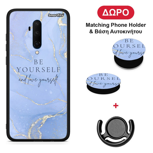 Be Yourself - OnePlus 7T Pro θήκη + Δώρο Phone Holder & Βάση Αυτοκινήτου