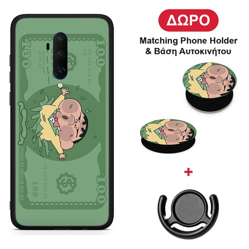 Big Money - OnePlus 7T Pro θήκη + Δώρο Phone Holder & Βάση Αυτοκινήτου