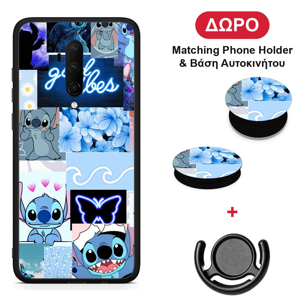 Collage Good Vibes - OnePlus 7T Pro θήκη + Δώρο Phone Holder & Βάση Αυτοκινήτου
