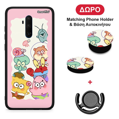 Cute Companion - OnePlus 7T Pro θήκη + Δώρο Phone Holder & Βάση Αυτοκινήτου