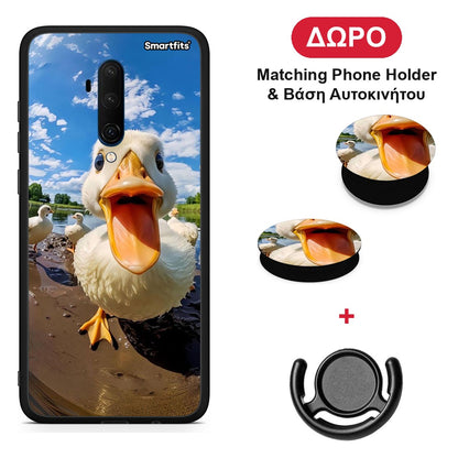 Duck Face - OnePlus 7T Pro θήκη + Δώρο Phone Holder & Βάση Αυτοκινήτου