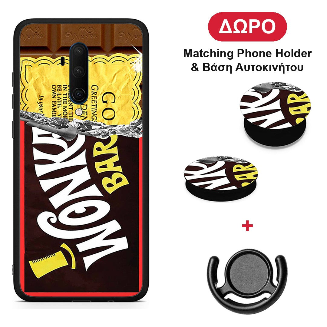 Golden Ticket - OnePlus 7T Pro θήκη + Δώρο Phone Holder & Βάση Αυτοκινήτου